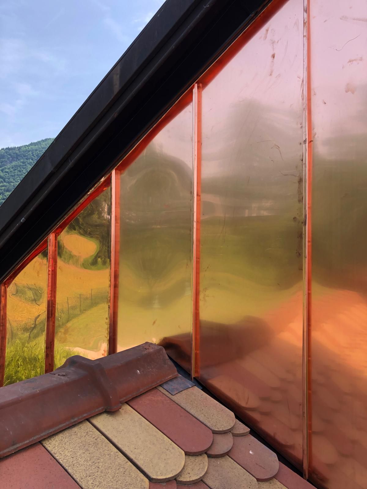 Toiture rénovée à Ayse